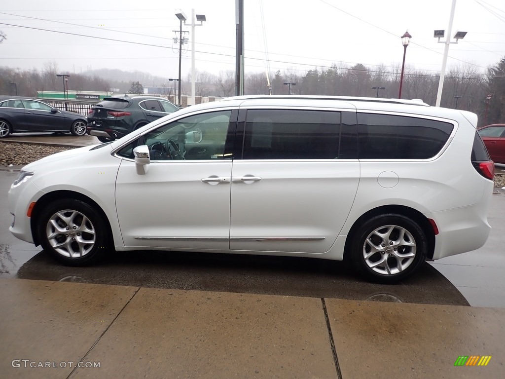 2020 Pacifica Limited - Bright White / Alloy/Black photo #5