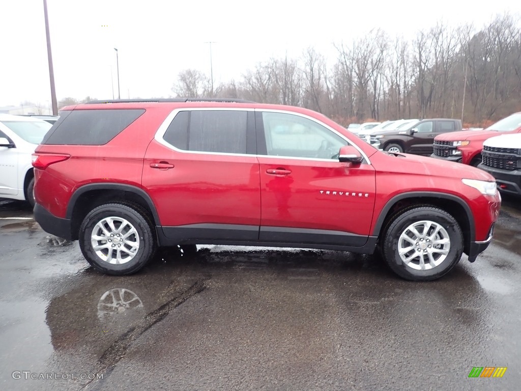 2020 Traverse LT AWD - Cajun Red Tintcoat / Jet Black photo #6