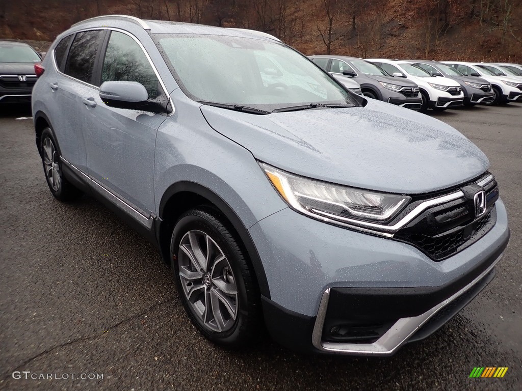 2020 CR-V Touring AWD - Sonic Gray Pearl / Black photo #5