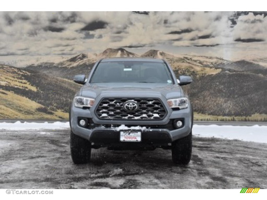 2020 Tacoma TRD Off Road Double Cab 4x4 - Cement / Black photo #2