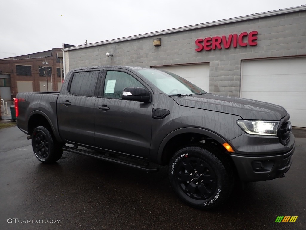 2020 Ranger Lariat SuperCrew 4x4 - Magnetic / Ebony photo #8