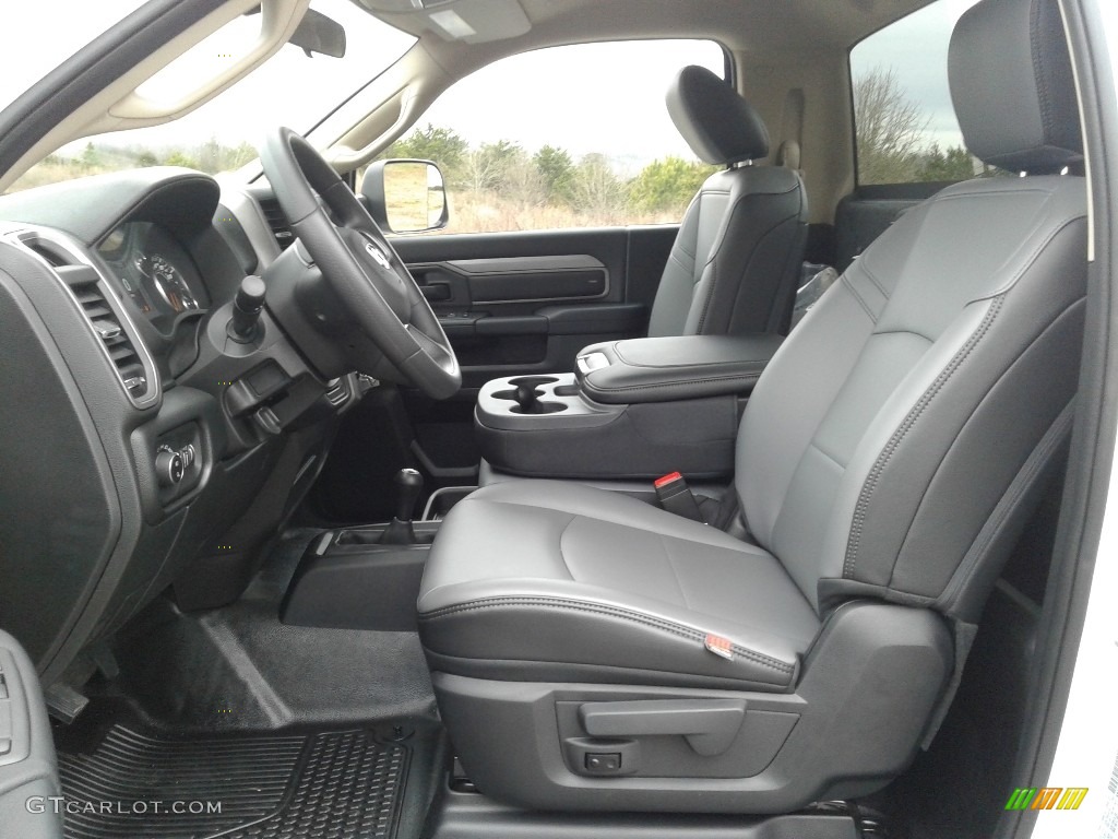 Black/Diesel Gray Interior 2020 Ram 5500 Tradesman Regular Cab 4x4 Chassis Photo #137176135
