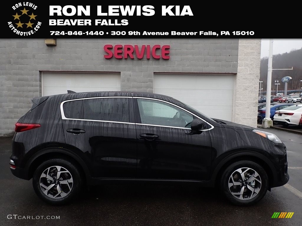 Black Cherry Kia Sportage