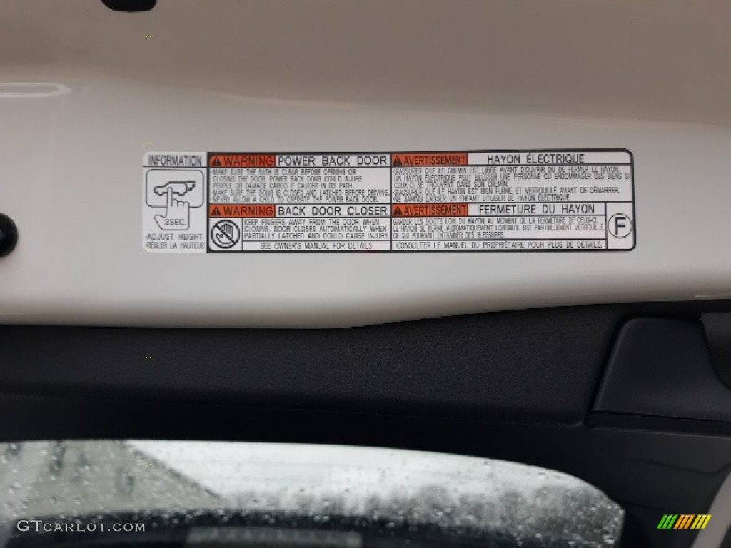 2020 Toyota RAV4 XSE AWD Hybrid Info Tag Photo #137177275