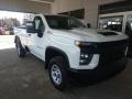 Summit White - Silverado 3500HD Work Truck Crew Cab 4x4 Photo No. 2