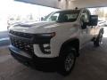 Summit White - Silverado 3500HD Work Truck Crew Cab 4x4 Photo No. 7