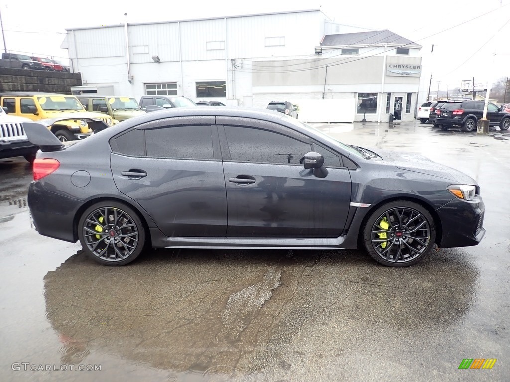 Dark Gray Metallic 2019 Subaru WRX STI Exterior Photo #137180379