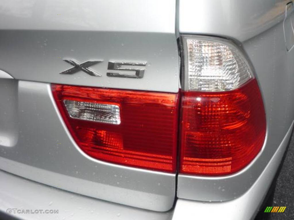 2005 X5 4.4i - Titanium Silver Metallic / Black photo #10