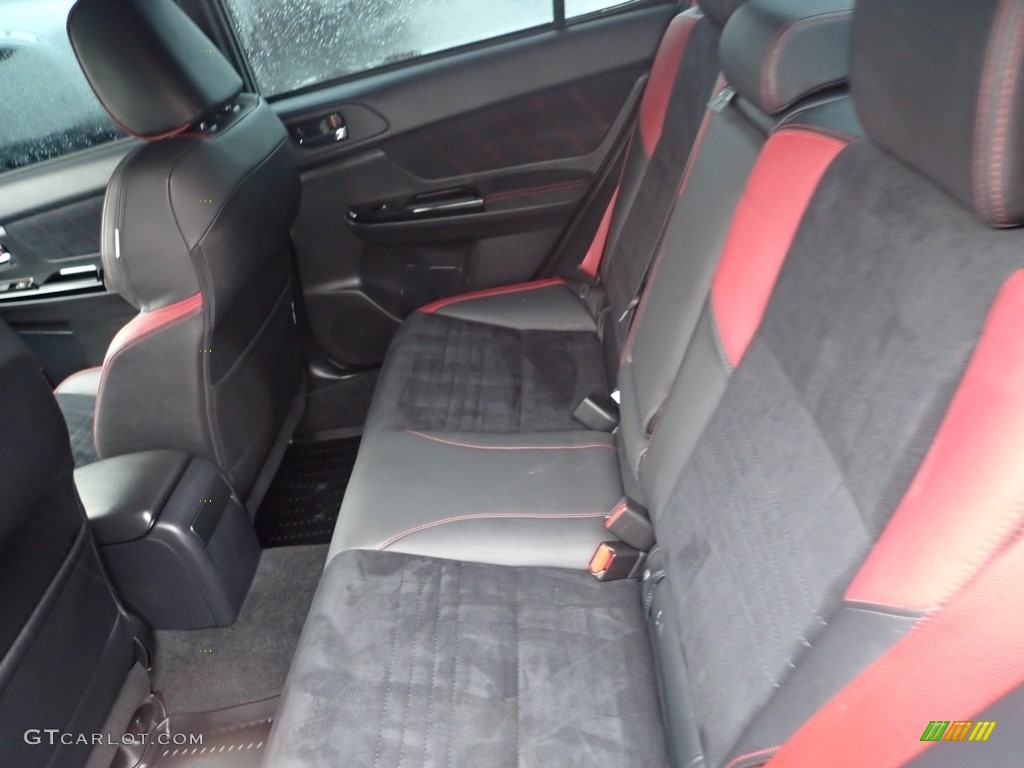 Recaro Black Ultrasuede/Carbon Black Interior 2019 Subaru WRX STI Photo #137180514