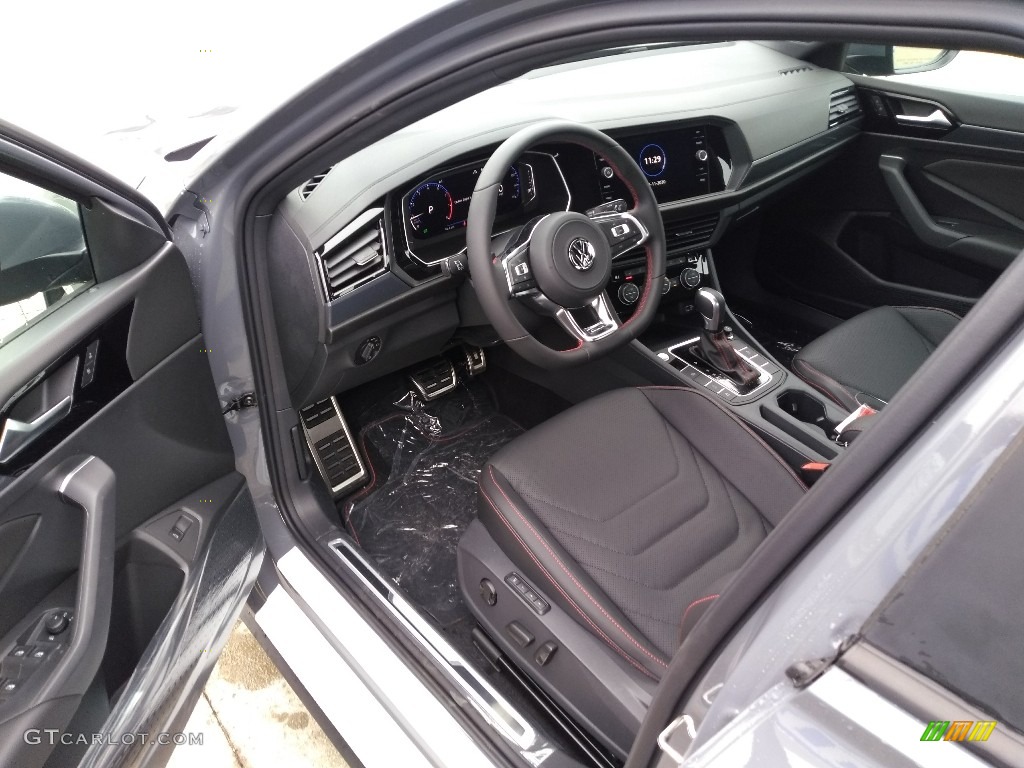 Titan Black Interior 2020 Volkswagen Jetta GLI Autobahn Photo #137183100