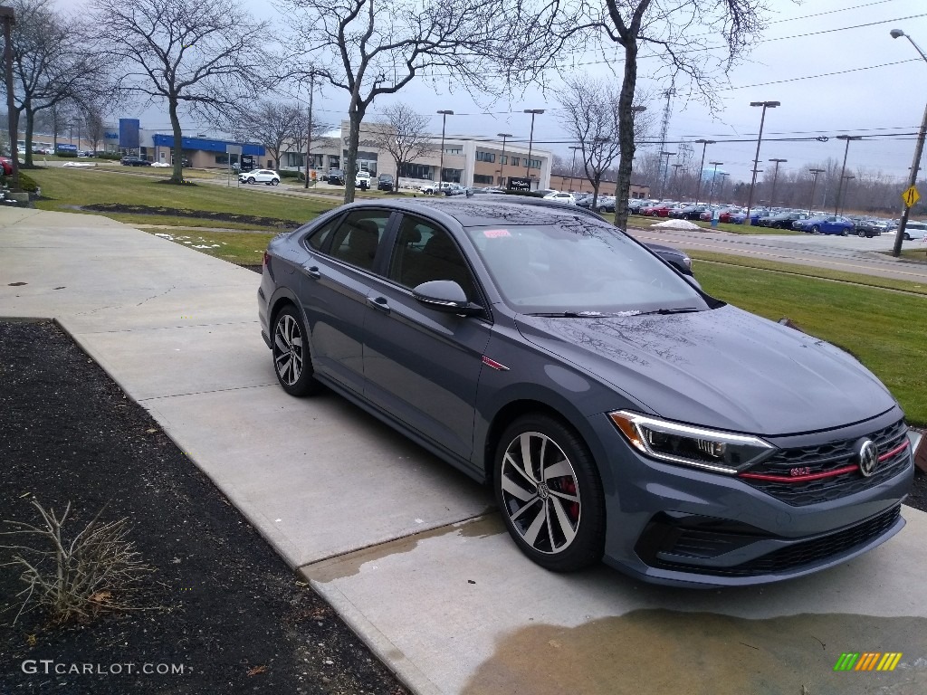 Pure Gray 2020 Volkswagen Jetta GLI Autobahn Exterior Photo #137183160