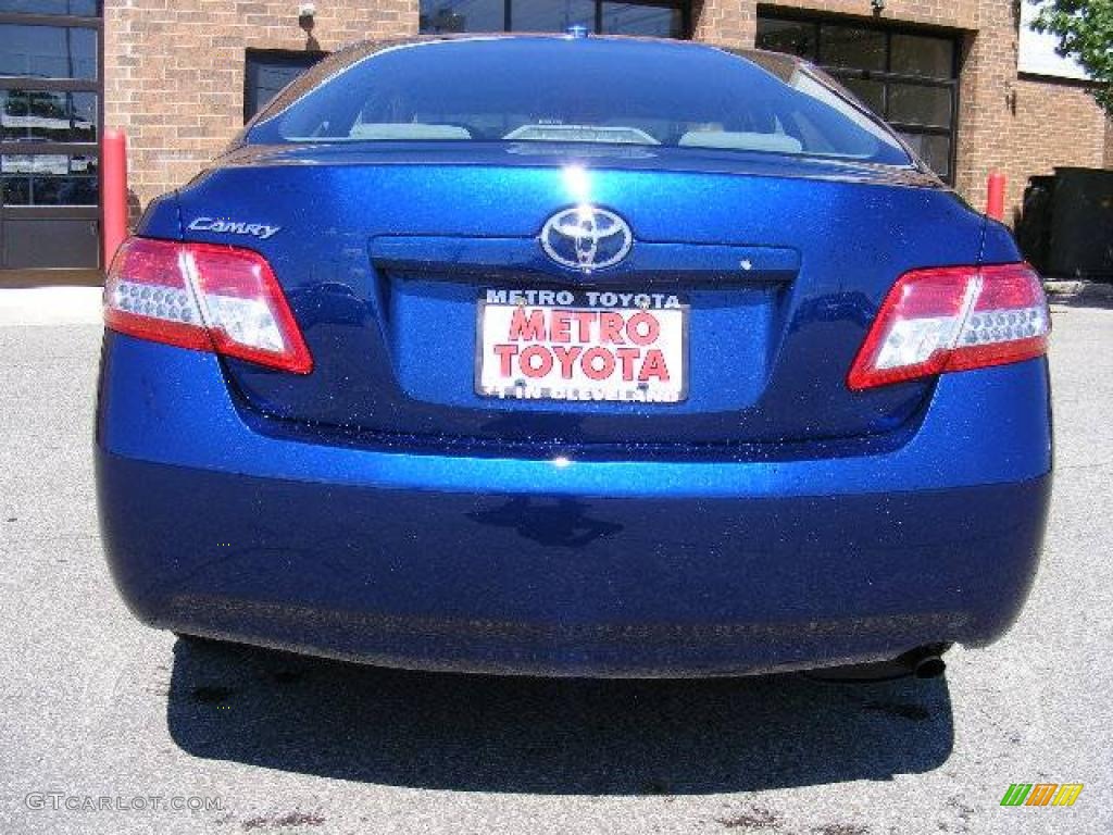 2010 Camry  - Blue Ribbon Metallic / Ash Gray photo #4