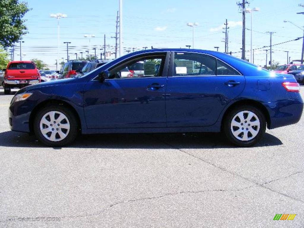 2010 Camry  - Blue Ribbon Metallic / Ash Gray photo #6