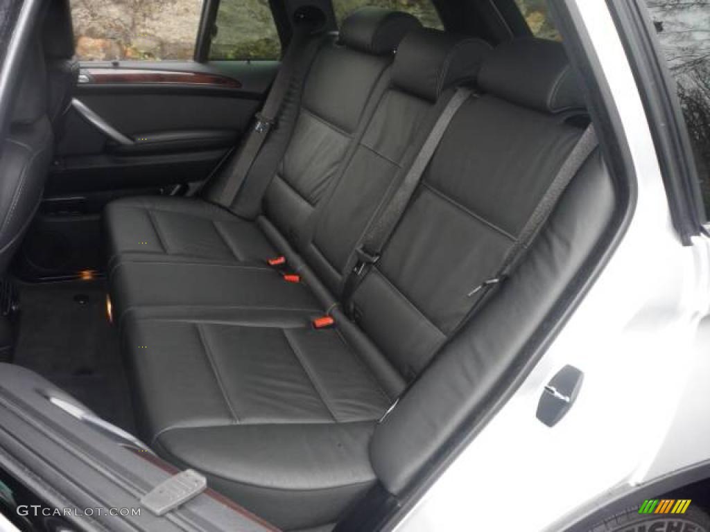 2005 X5 4.4i - Titanium Silver Metallic / Black photo #23