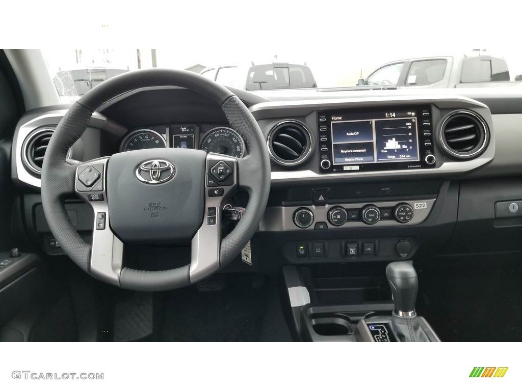 2020 Tacoma SR5 Double Cab 4x4 - Voodoo Blue / Cement photo #3