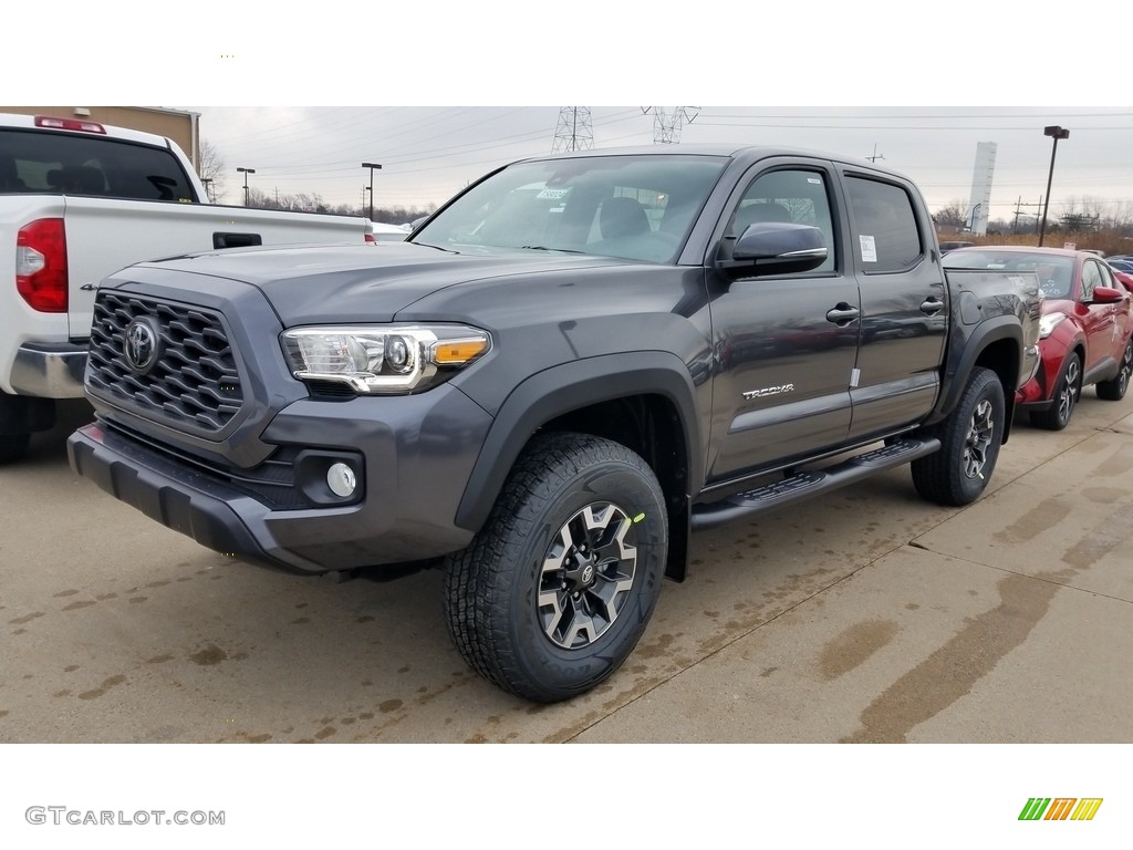 2020 Tacoma TRD Off Road Double Cab 4x4 - Magnetic Gray Metallic / TRD Cement/Black photo #1