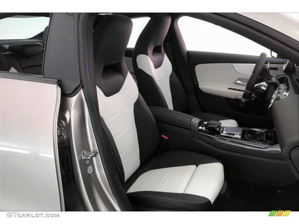 Neva Gray/Black Interior 2020 Mercedes-Benz CLA AMG 35 Coupe Photo #137191404