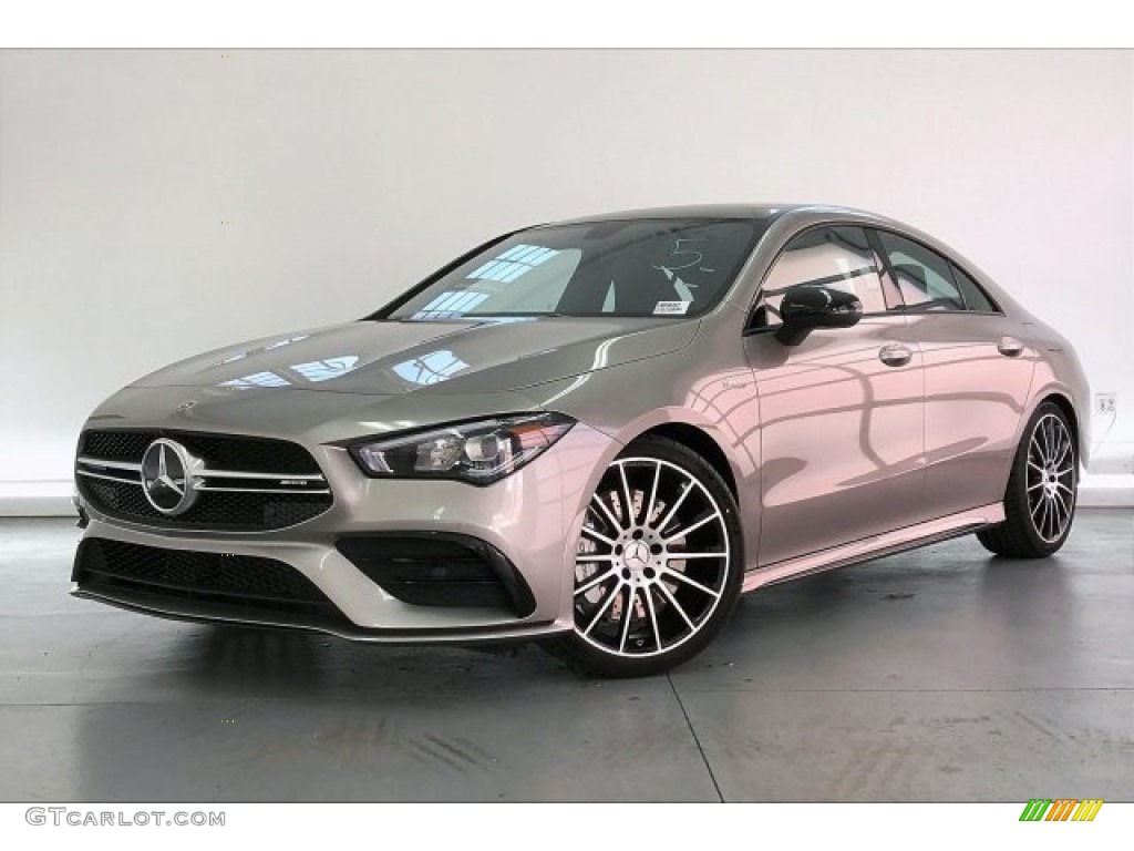 Mojave Silver Metallic 2020 Mercedes-Benz CLA AMG 35 Coupe Exterior Photo #137191482