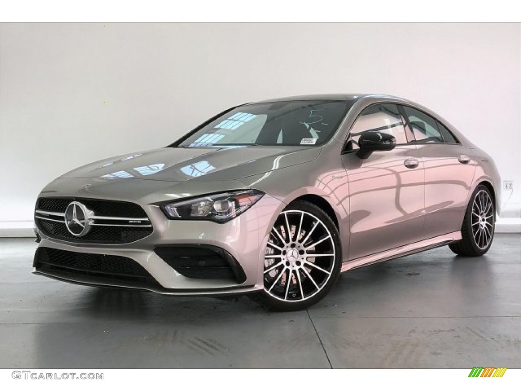 2020 CLA AMG 35 Coupe - Mojave Silver Metallic / Neva Gray/Black photo #12