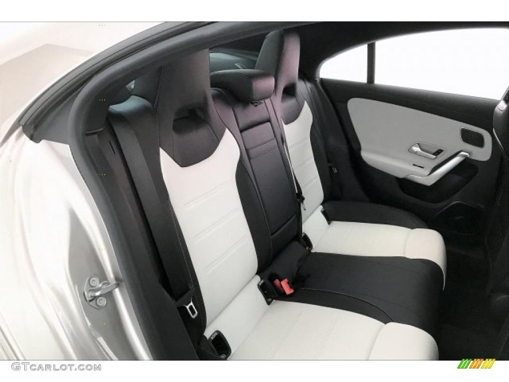 Neva Gray/Black Interior 2020 Mercedes-Benz CLA AMG 35 Coupe Photo #137191494