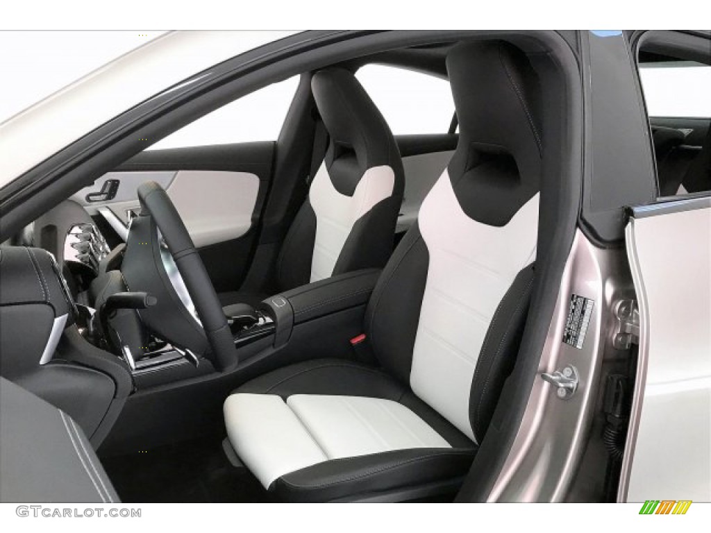 Neva Gray/Black Interior 2020 Mercedes-Benz CLA AMG 35 Coupe Photo #137191515