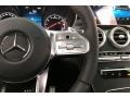 Black 2020 Mercedes-Benz GLC AMG 43 4Matic Steering Wheel