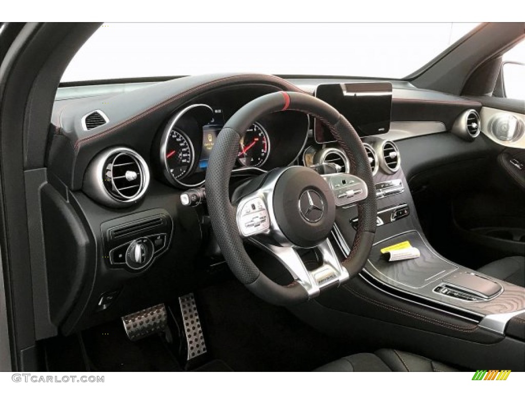 2020 Mercedes-Benz GLC AMG 43 4Matic Black Dashboard Photo #137192256