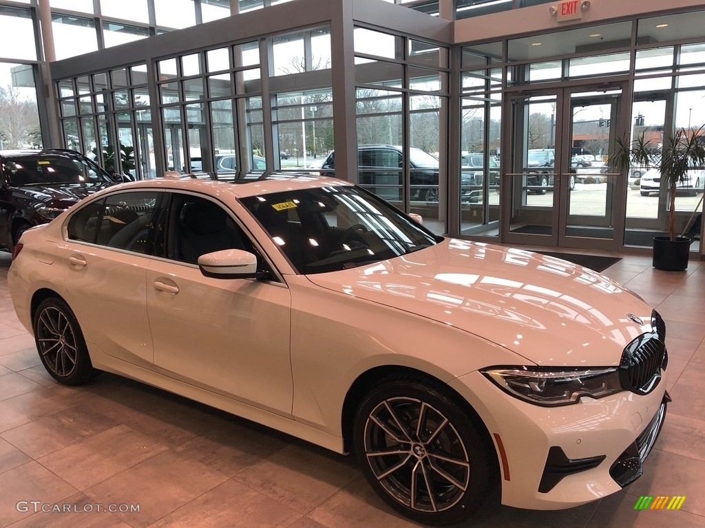 Alpine White BMW 3 Series