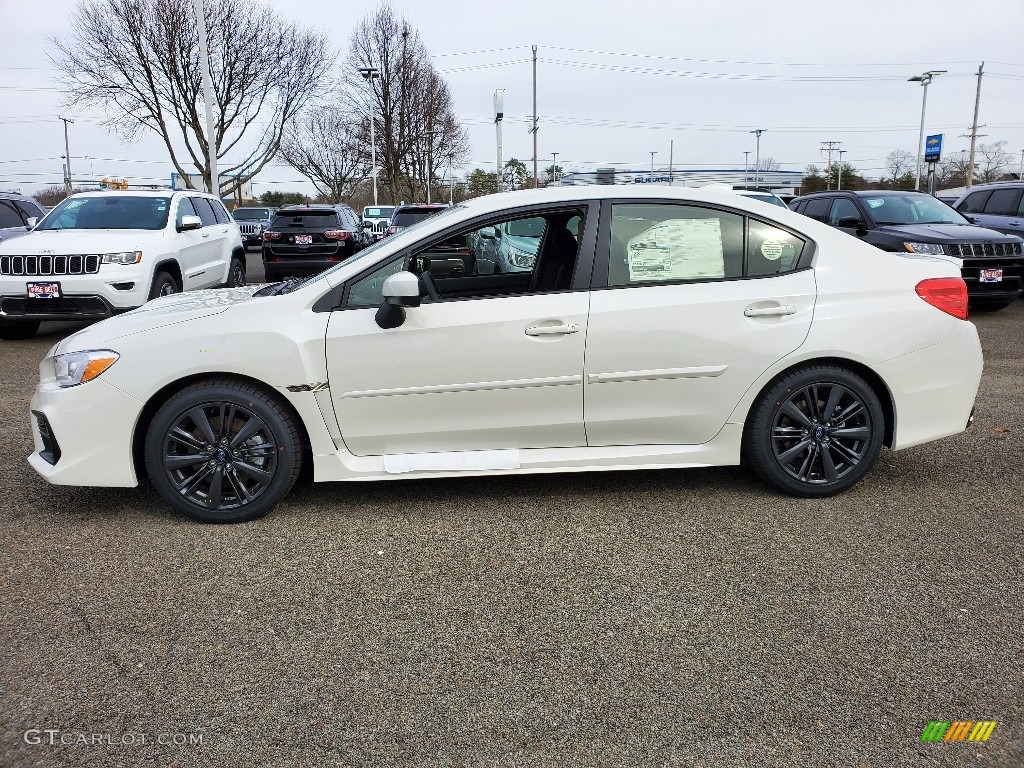 Crystal White Pearl 2020 Subaru WRX Standard WRX Model Exterior Photo #137194701