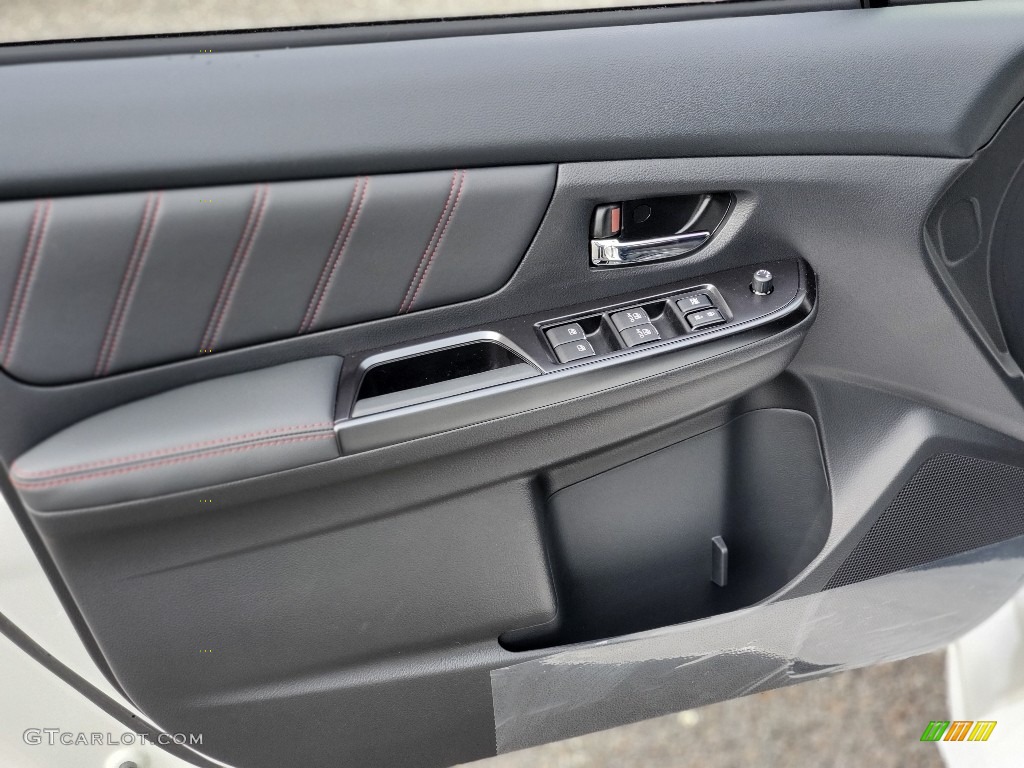 2020 Subaru WRX Standard WRX Model Carbon Black Door Panel Photo #137194854