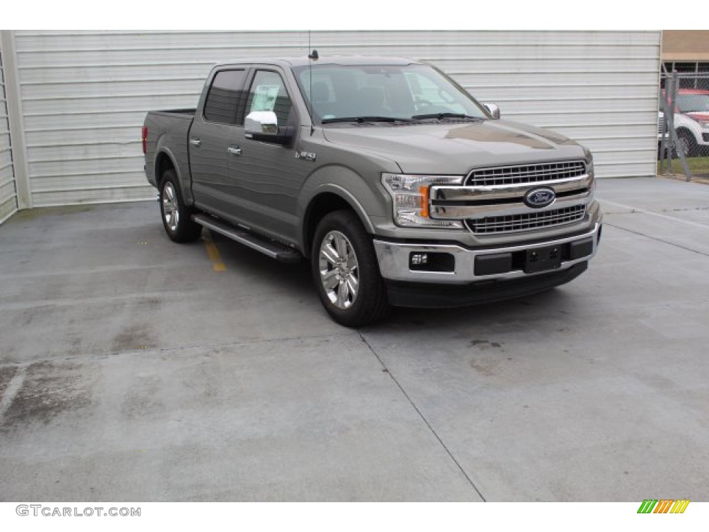 2020 F150 XLT SuperCrew - Silver Spruce / Black photo #2