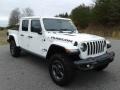 2020 Bright White Jeep Gladiator Rubicon 4x4  photo #8