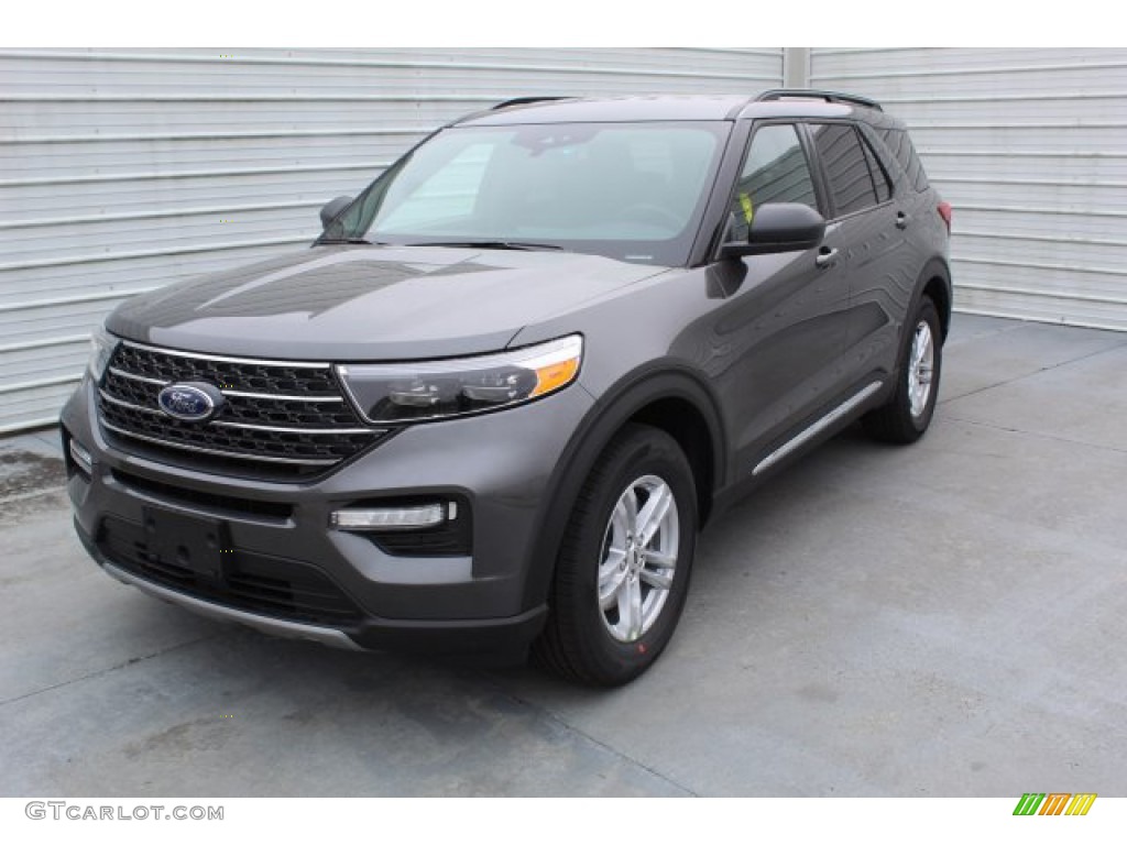 2020 Explorer XLT - Magnetic Metallic / Ebony photo #4