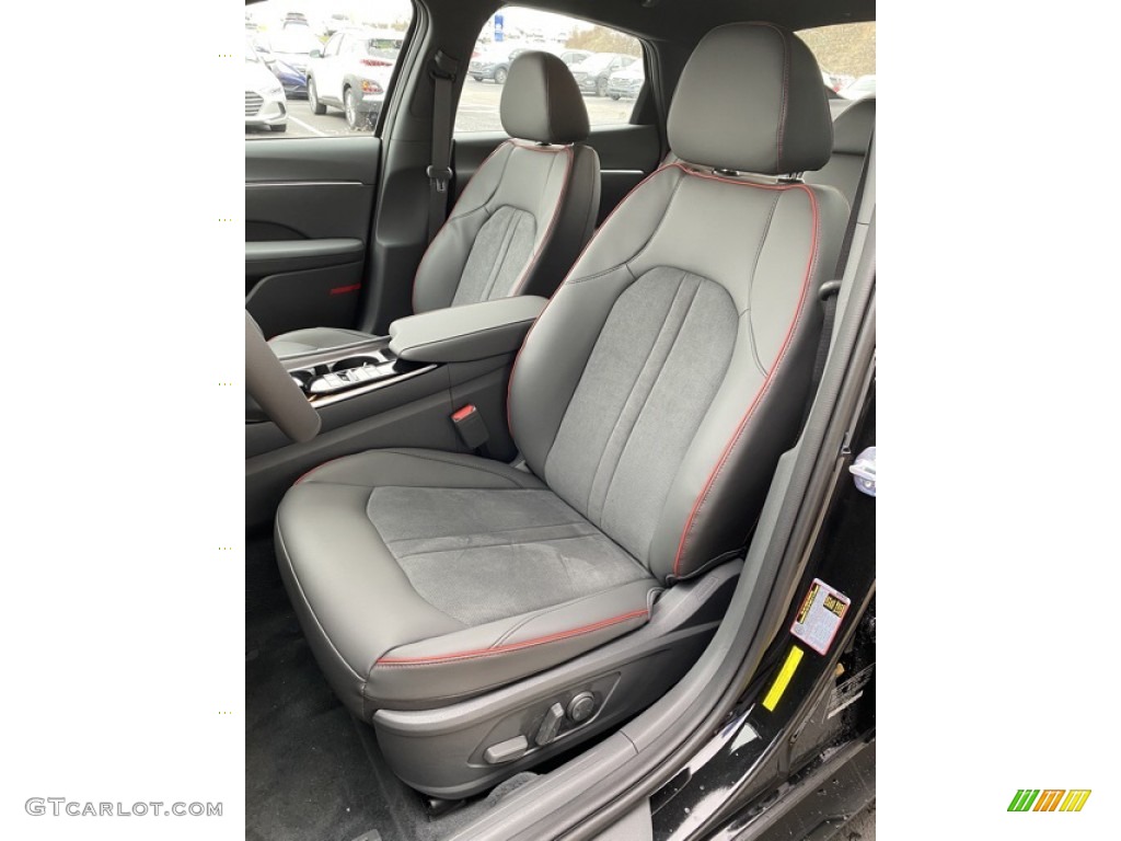 Black Interior 2020 Hyundai Sonata SEL Plus Photo #137199696