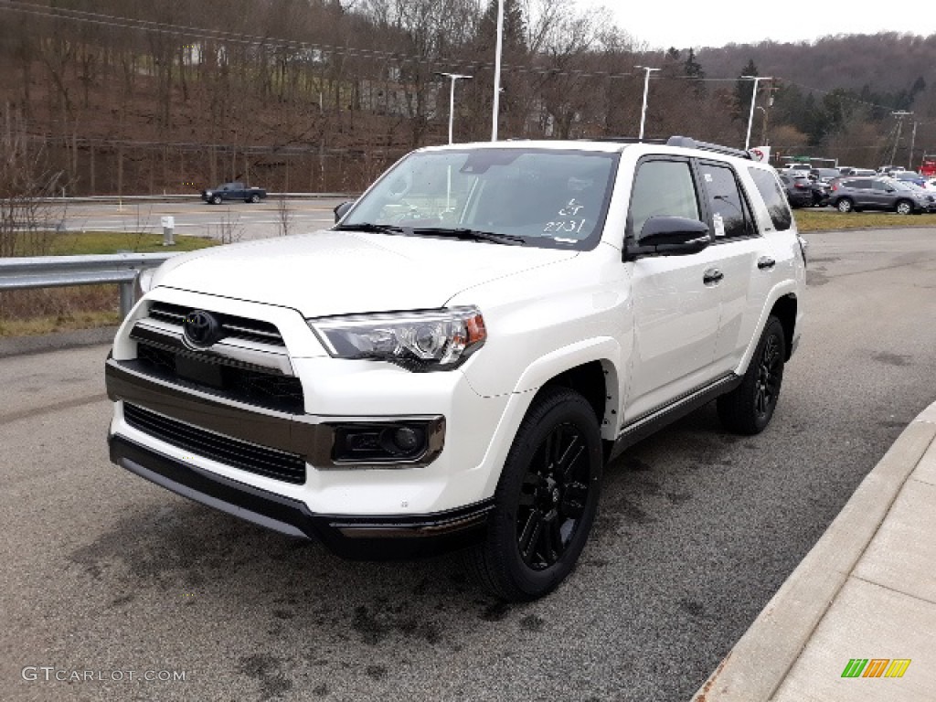 Blizzard White Pearl 2020 Toyota 4Runner Nightshade Edition 4x4 Exterior Photo #137201997