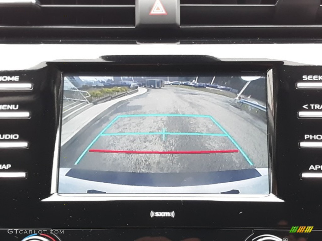 2020 Camry TRD - Wind Chill Pearl / Black/Red photo #14