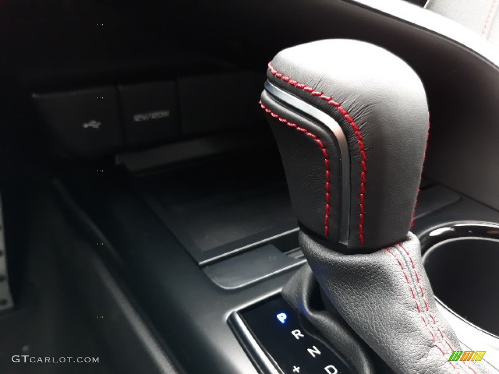 2020 Camry TRD - Wind Chill Pearl / Black/Red photo #15