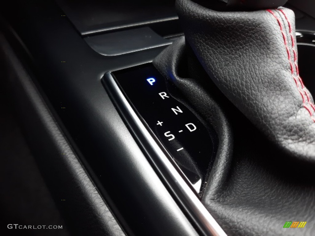 2020 Camry TRD - Wind Chill Pearl / Black/Red photo #17