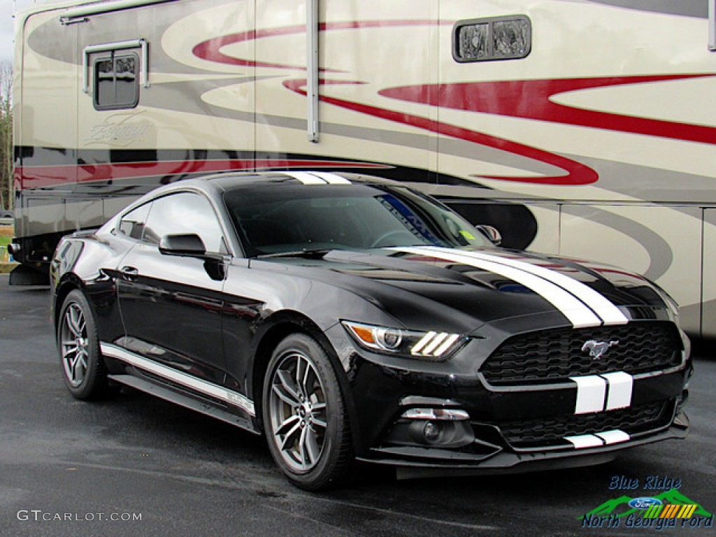 2017 Mustang Ecoboost Coupe - Shadow Black / Ebony photo #6