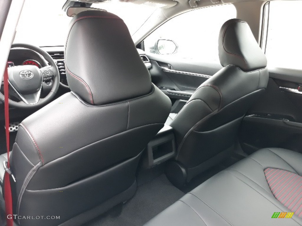 2020 Camry TRD - Wind Chill Pearl / Black/Red photo #32