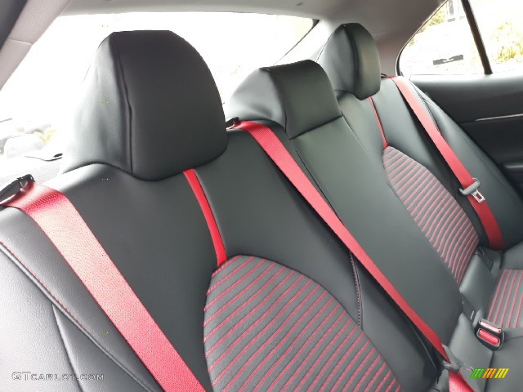 Black/Red Interior 2020 Toyota Camry TRD Photo #137203113