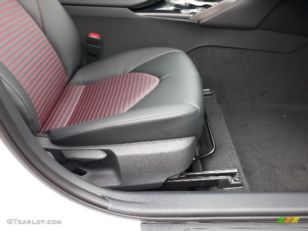 Black/Red Interior 2020 Toyota Camry TRD Photo #137203227