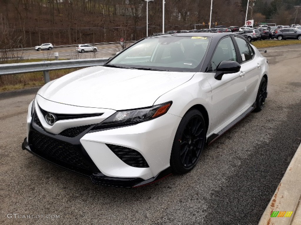 Wind Chill Pearl 2020 Toyota Camry TRD Exterior Photo #137203269