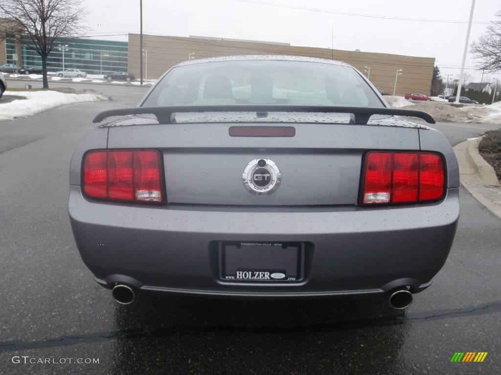 2007 Mustang GT Deluxe Coupe - Tungsten Grey Metallic / Light Graphite photo #4