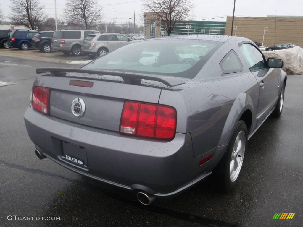 2007 Mustang GT Deluxe Coupe - Tungsten Grey Metallic / Light Graphite photo #5