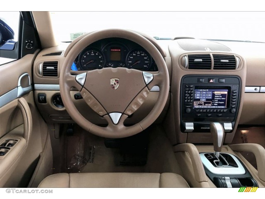 2008 Cayenne Tiptronic - Marine Blue Metallic / Havanna/Sand Beige photo #4