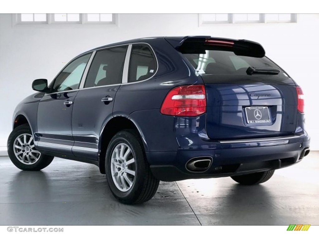 2008 Cayenne Tiptronic - Marine Blue Metallic / Havanna/Sand Beige photo #10