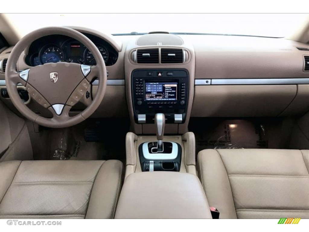 2008 Cayenne Tiptronic - Marine Blue Metallic / Havanna/Sand Beige photo #17