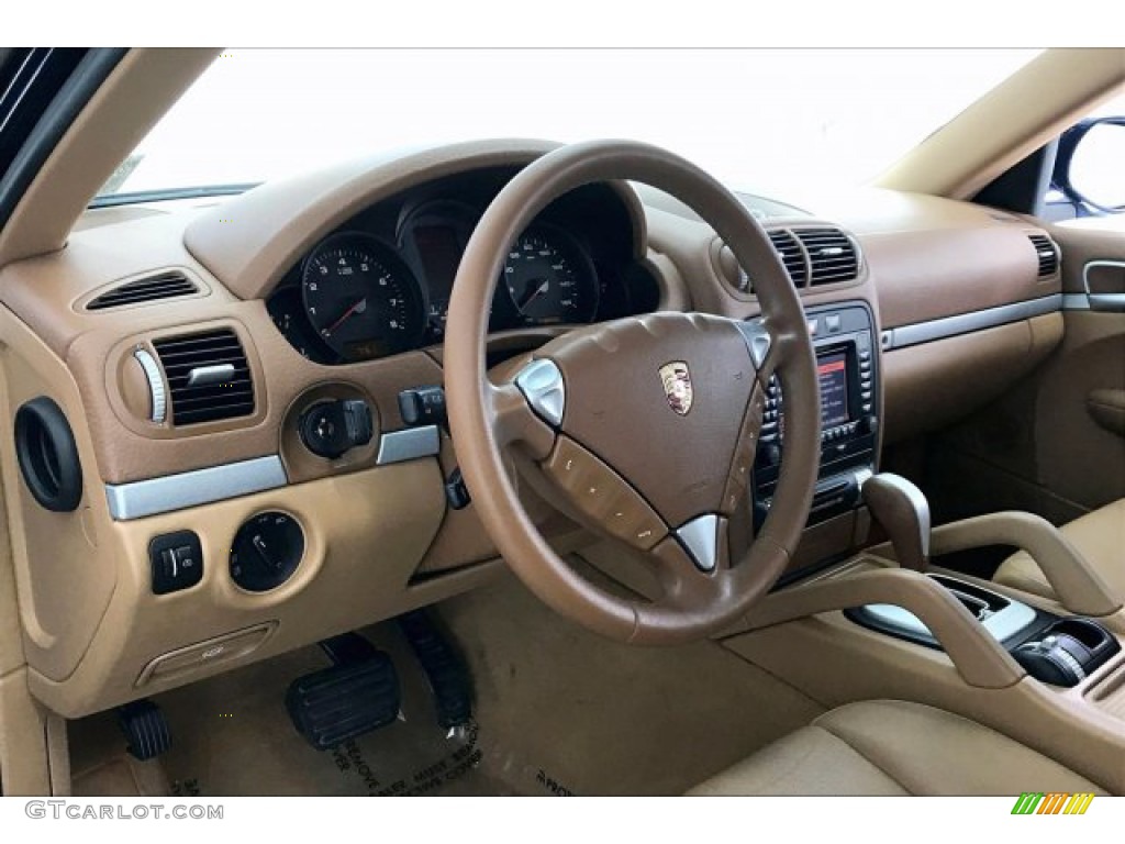 2008 Cayenne Tiptronic - Marine Blue Metallic / Havanna/Sand Beige photo #21