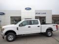 Oxford White - F250 Super Duty XL Crew Cab 4x4 Photo No. 1